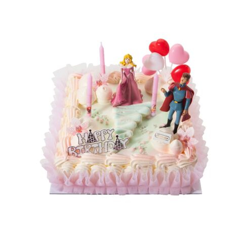 Themataart met decoratiekit Schone slaapster