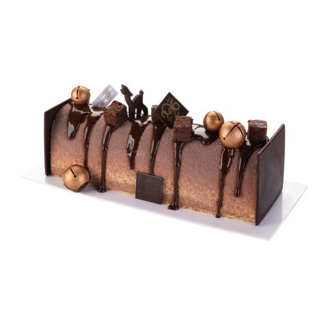 Bûche Chocolat Brownie