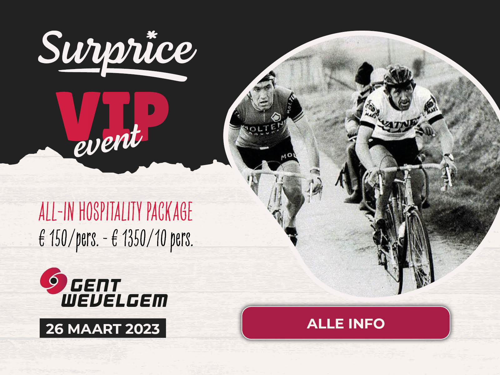 Surprice Gent Wevelgem VIP event